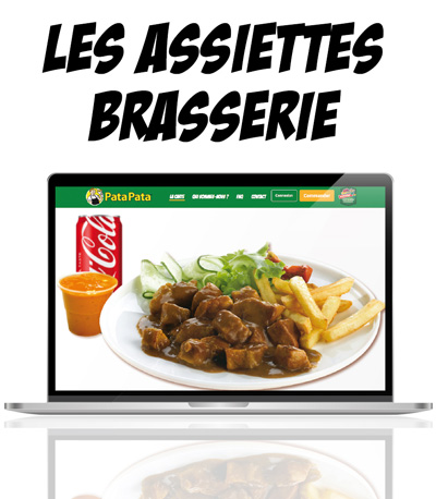 assiettes brasserie chez PataPata